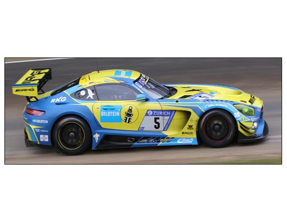 Spark Model S18SG029 MERCEDES GT3 N.5 3rd 24 H NURBURGRING 2018 JAGER-BUURMAN-STOLZ-SEYFF. Modellino