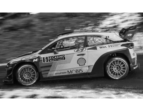 Ixo model RAM663 HYUNDAI i20 WRC N.5 5th MONTE CARLO 2018 NEUVILLE-GILSOUL 1:43 Modellino