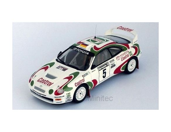 Trofeu TFRRUK04 TOYOTA CELICA GT-FOUR N.5 WINN.R.A.C. RALLY 1996 SCHWARTZ-GIRAUDET 1:43 Modellino