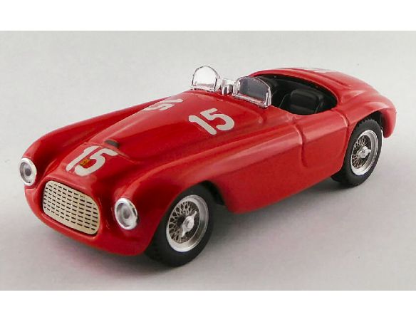 Art Model AM0400 FERRARI 166 MM N.15 WINNER LUXEMBURG GP FINDEL 1949 LUIGI VILLORESI 1:43 Modellino