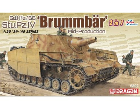 Dragon D6892 BRUMMBAR MID-PRODUCTION 2 in 1 KIT 1:35 Modellino