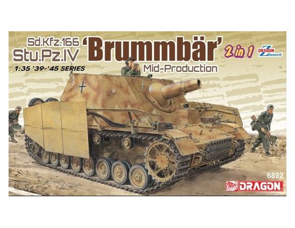 Dragon D6892 BRUMMBAR MID-PRODUCTION 2 in 1 KIT 1:35 Modellino