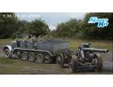 Dragon D6918 SD.KFZ.7 8 (t) + sFH18 HOWITZER KIT 1:35 Modellino