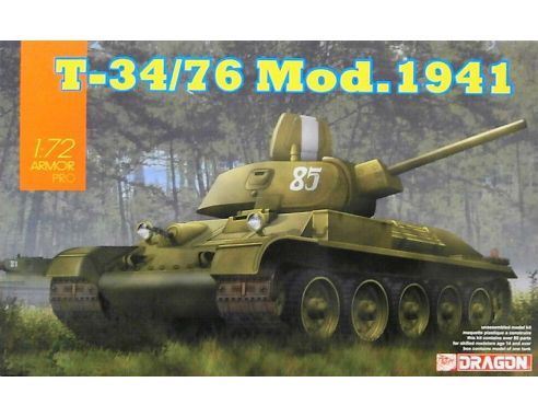 Dragon D7590 T34/76 MOD.1941 KIT 1:72 Modellino