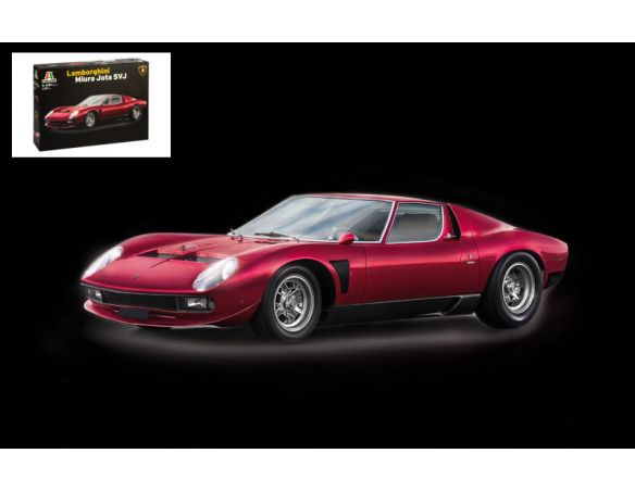 Italeri IT3649 LAMBORGHINI MIURA JOTA SVJ KIT 1:24 Modellino