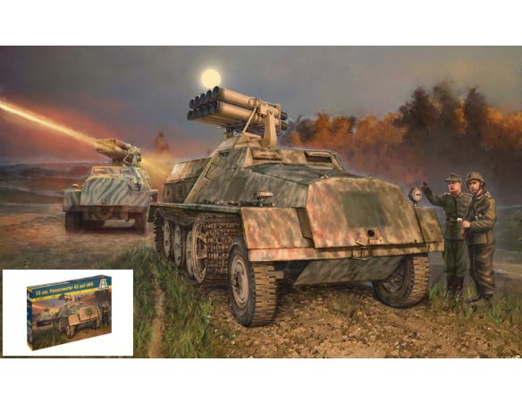 Italeri IT6562 PANZERWERFER 42 15 cm AUF SWS KIT 1:35 Modellino