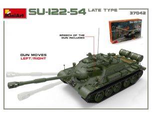 Miniart MIN37042 SU-122-54 LATE TYPE KIT 1:35 Modellino