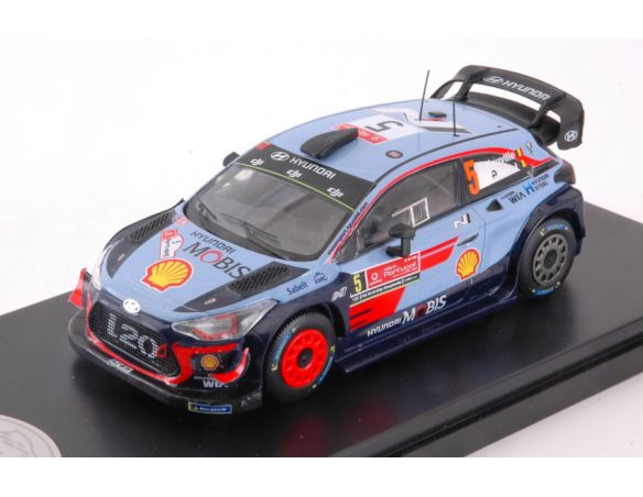 Trofeu TFMNPRP2018 HYUNDAY i20 WRC N.5 WINNER PORTUGAL 2018 T.NEUVILLE-N.GILSOUL 1:43 Modellino