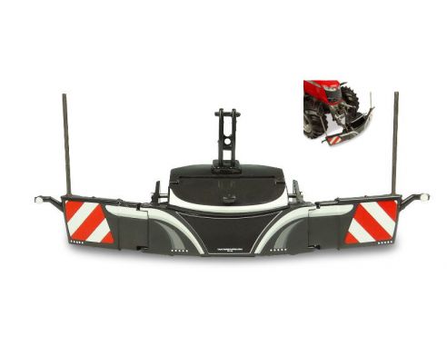 Universal Hobbies UH5348 PARAURTI DI SICUREZZA TRACTOR BUMPER SAFETYWEIGHT GREY COLOR 1:32 Modellino