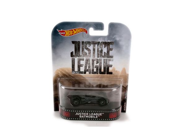 Hot Wheels HWDMC55DWJ80 JUSTICE LEAGUE BATMOBILE 1:64 Modellino