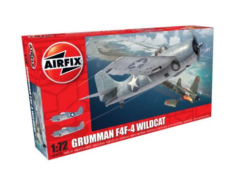 Airfix AX2070 GRUMMAN F4F-4 WILDCAT KIT 1:72 Modellino
