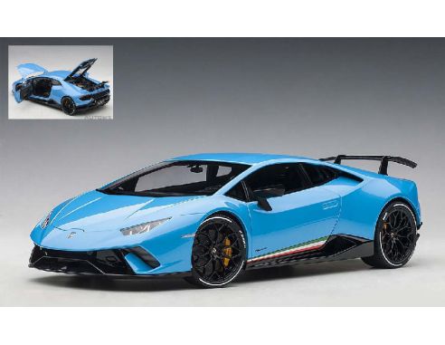 Auto Art / Gateway AA79153 LAMBORGHINI HURACAN PERFORMANTE 2017 BLUE 1:18 Modellino