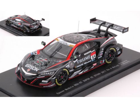 Ebbro EB45552 HONDA NSX -GT N.64 10th MOTEGI SUPER GT500 2017 B.BAGUETTE-MATSUURA 1:43 Modellino