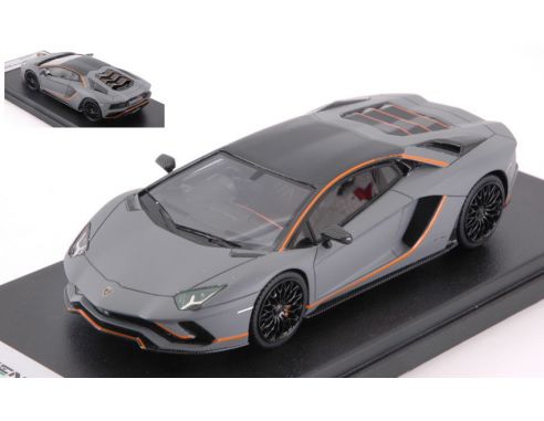 Looksmart LS468SE LAMBORGHINI AVENTADOR S 2016 MATT GREY 1:43 Modellino