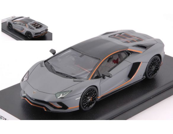 Looksmart LS468SE LAMBORGHINI AVENTADOR S 2016 MATT GREY 1:43 Modellino