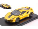 Looksmart LS488C FERRARI 488 PISTA 2018 GIALLO TRISTRATO 1:43 Modellino