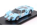 Spark Model S5188 FORD MKIIB N.1 WINNER 12 H REIMS 1967 J.SCHLESSER-G.LIGIER 1:43 Modellino