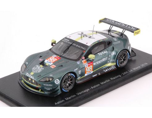 Spark Model S7044 ASTON MARTIN VANTAGE N.98 DNF LM 2018 P.DALLA LANA-P.LAMY-M.LAUDA 1:43 Modellino