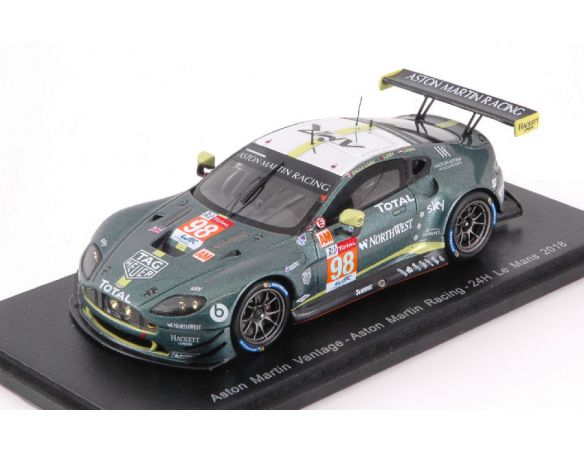 Spark Model S7044 ASTON MARTIN VANTAGE N.98 DNF LM 2018 P.DALLA LANA-P.LAMY-M.LAUDA 1:43 Modellino