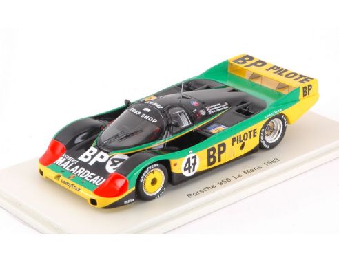 Spark Model S7503 PORSCHE 956 N.47 10th LM 1983 P.HENN-J.L.SCHLESSER-C.BALLOT LENA 1:43 Modellino