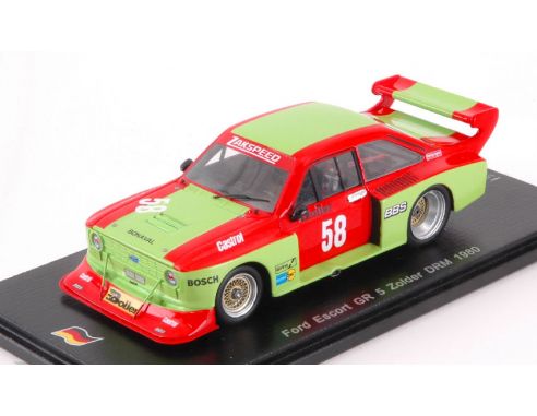 Spark Model SG375 FORD ESCORT TURBO N.58 DRM ZOLDER 1980 WOLFGANG BOLLER 1:43 Modellino