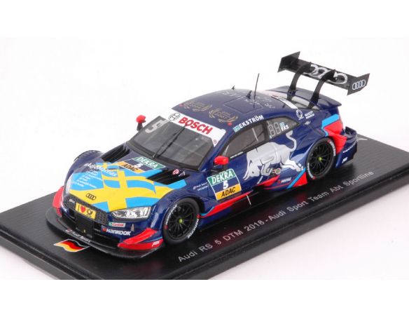 Spark Model SG430 AUDI RS 5 N.5 FAREWELL RACES FOR MATTIAS EKSTROM AT HOCKENHEIM 2018 1:43 Modellino
