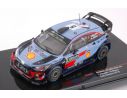 Ixo model RAM673 HYUNDAI i20 WRC N.5 WINNER SWEDEN RALLY 2018 NEUVILLE-GILSOUL 1:43 Modellino