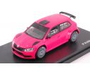 Abrex AB605BW SKODA FABIA III R5 (2015) PINK MATT 1:43 Modellino