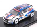 Abrex AB605TJ SKODA FABIA III R5 N.32 WINN.RALLY MONTE CARLO 2018 KOPECKY-DRESLER 1:43 Modellino