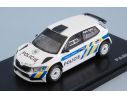 Abrex AB605TK SKODA FABIA III R5 (2015) POLICE CZ 1:43 Modellino
