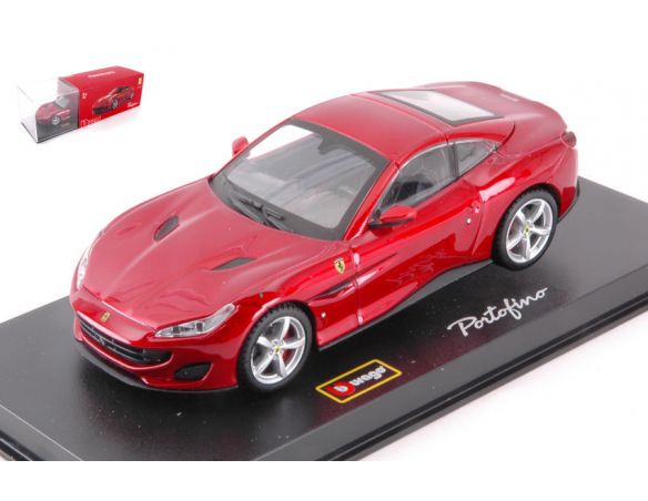 Bburago BU36909 FERRARI PORTOFINO CABRIOLET PORTOFINO SIGNATURE RED 1:43 Modellino
