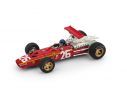 Brumm BM0171CH FERRARI 312 F 1 J.ICKX 1968 N.26 WINNER FRANCE GP + DRIVER 1:43 Modellino