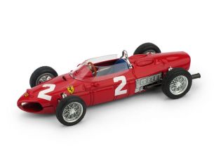 Brumm BM0639 FERRARI 156 F1 P.HILL 1961 N.2 WINNER ITALY GP 1:43 Modellino