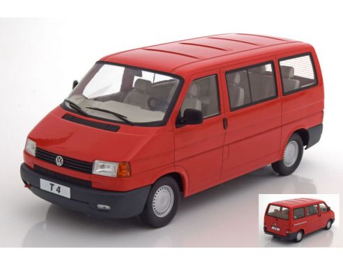 KK Scale KKDC180261 VW T4 CARAVELLE RED 1:18 Modellino