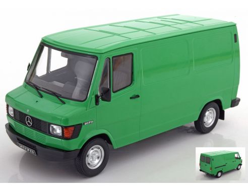 KK Scale KKDC180303 MERCEDES 208D TRANSPORT GREEN 1:18 Modellino