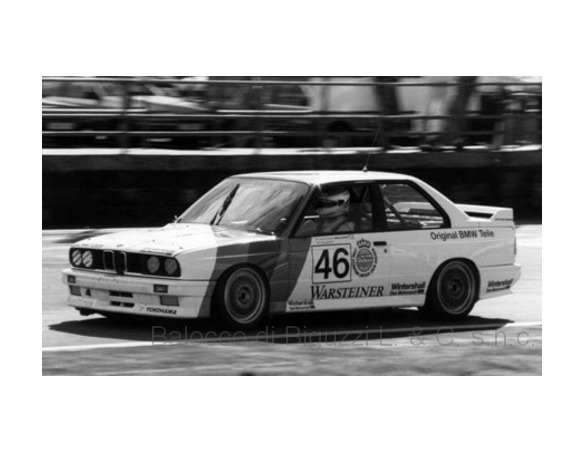 Ixo model GTM128 BMW M3 E30 N.46 WTCC 1987  PIRRO-RAVAGLIA 1:43 Modellino