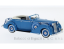 Ixo model MUS075 PACKARD VICTORIA CONVERTIBLE 1938 BLUE 1:43 Modellino