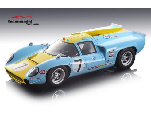 Tecnomodel TMD1867A LOLA T70 MK3 N.7 DQ LM 1968 S.AXELSSON-U.NORINDER 1:18 Modellino