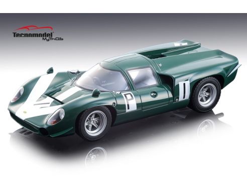 Tecnomodel TMD1867C LOLA T70 MK3 N.1 DNF 1000 KM NURBURGRING 1967 J.SURTEES-D.HOBBS 1:18 Modellino