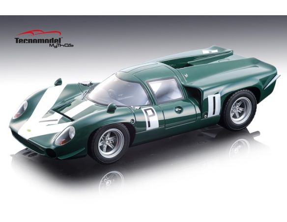 Tecnomodel TMD1867C LOLA T70 MK3 N.1 DNF 1000 KM NURBURGRING 1967 J.SURTEES-D.HOBBS 1:18 Modellino