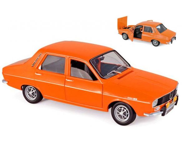 Norev NV185211 RENAULT 12 TS 1973 ORANGE 1:18 Modellino
