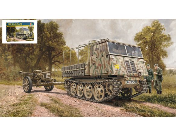 Italeri IT6563 RSO/03 WITH PAK 40 KIT 1:35 Modellino