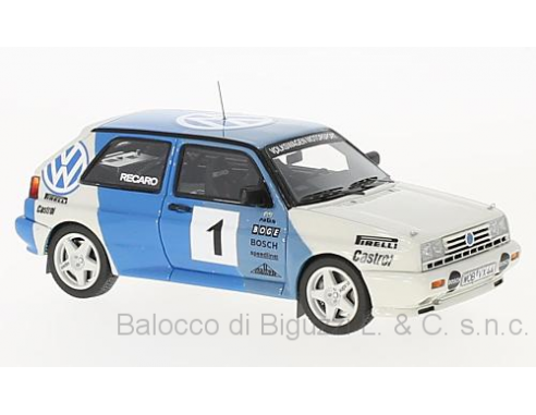Neo Scale Models NEO49548 VW GOLF RALLY 1989 TEST CAR E.WEBER 1:43 Modellino