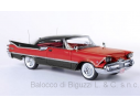 Neo Scale Models NEO49563 DODGE CUSTOMS ROYAL LANCER COUPE 1959 RED/BLACK 1:43 Modellino
