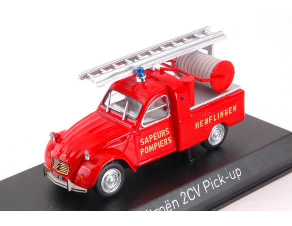 Norev NV156076 CITROEN 2 CV PICK UP POMPIERS 1:43 Modellino