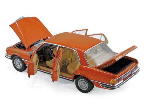 Norev NV183459 MERCEDES 450 SEL 6.9 1976 INCA ORANGE METALLIC 1:18 Modellino