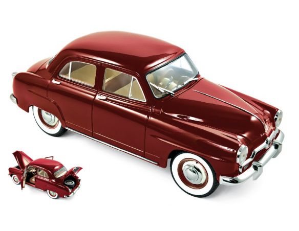 Norev NV185742 SIMCA 9 ARONDE 1953 AMARANT RED 1:18 Modellino