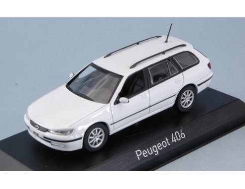 Norev NV474653 PEUGEOT 406 BREAK 2003 BANQUISE WHITE 1:43 Modellino