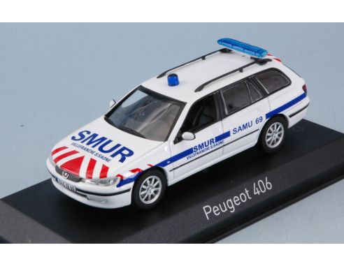 Norev NV474654 PEUGEOT 406 BREAK 2003 SMUR 1:43 Modellino