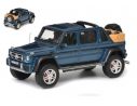 Schuco SH9004 MERCEDES MAYBACH G650 BLUE 1:43 Modellino